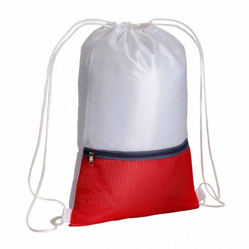 Zainetto in poliestere con tasca personalizzabile | Publigest snc