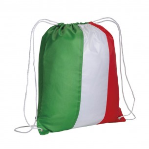 Zainetto tricolore in poliestere personalizzabile | Publigest snc