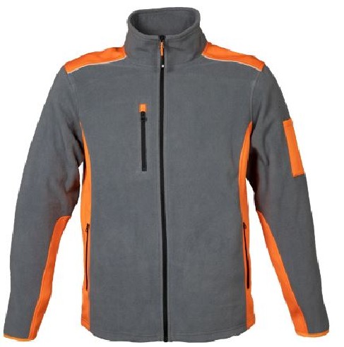 Pile zip lunga  personalizzabile | Publigest snc
