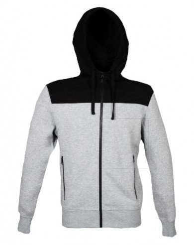 Felpa in french terry con cappuccio personalizzabile | Publigest snc