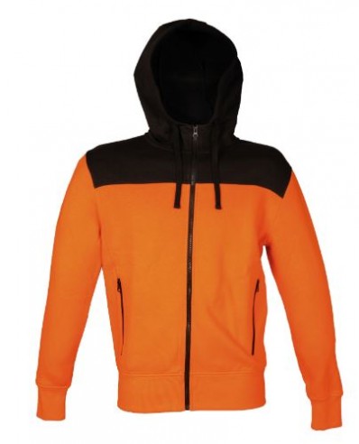 Felpa in french terry con cappuccio personalizzabile | Publigest snc