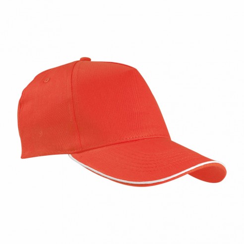 Cappellino in cotone visiera sandwich personalizzabile | Publigest snc