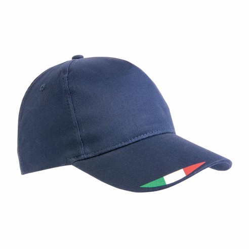 Cappellino in poliestere con stampa tricolore personalizzabile | Publigest snc