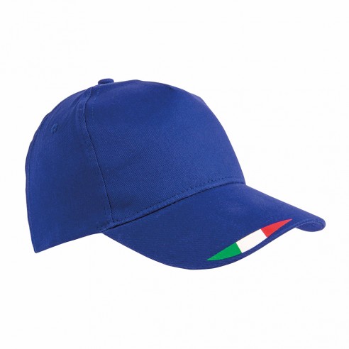 Cappellino in poliestere con stampa tricolore personalizzabile | Publigest snc