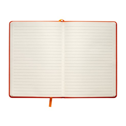 Quaderno in PU con elastico colorato