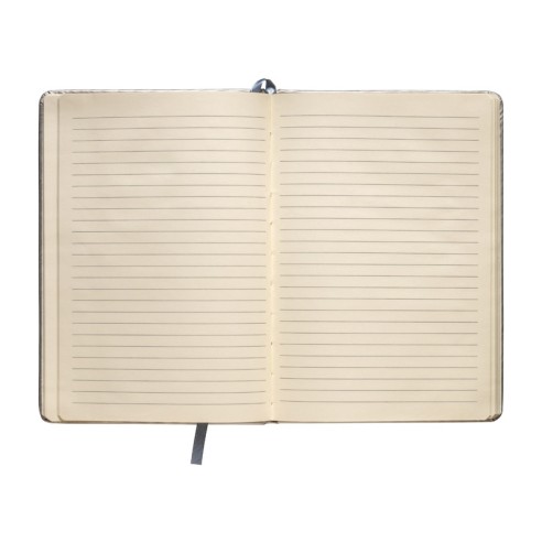 Quaderno in PU con elastico colorato