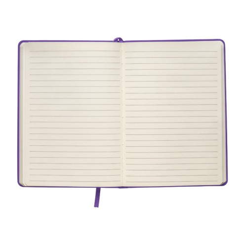 Quaderno in PU con elastico colorato