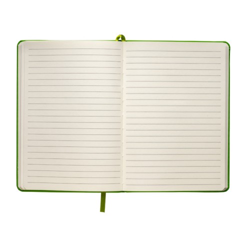 Quaderno in PU con elastico colorato