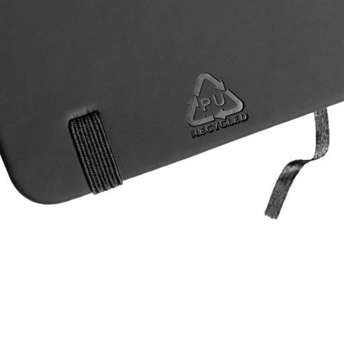 Quaderno con copertina in PU riciclato