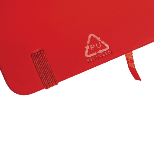 Quaderno con copertina in PU riciclato