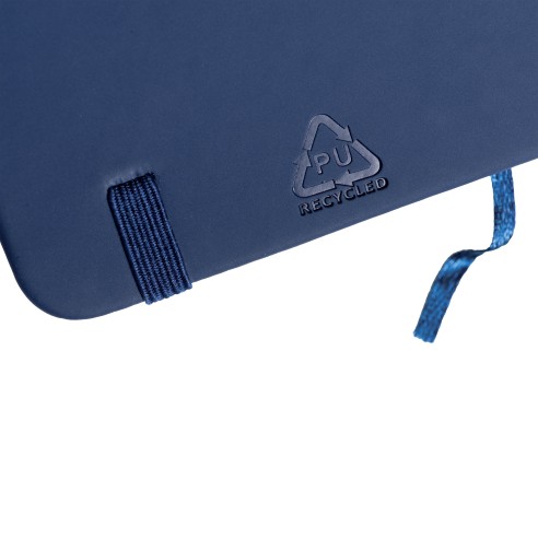 Quaderno con copertina in PU riciclato