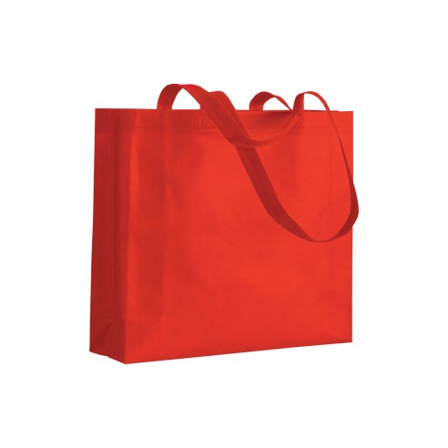 Borsa shopper con soffietto in TNT