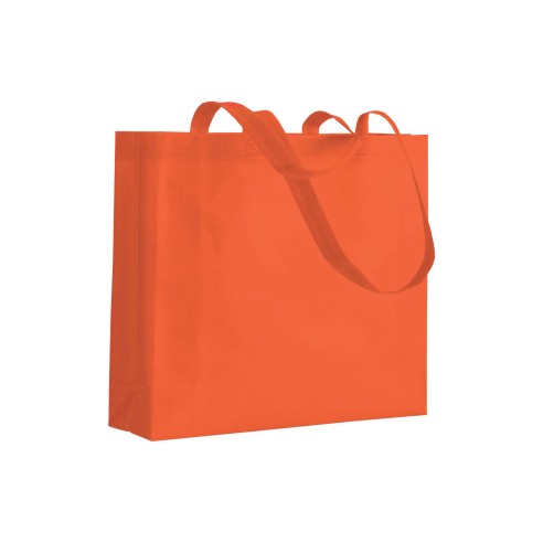 Borsa shopper con soffietto in TNT