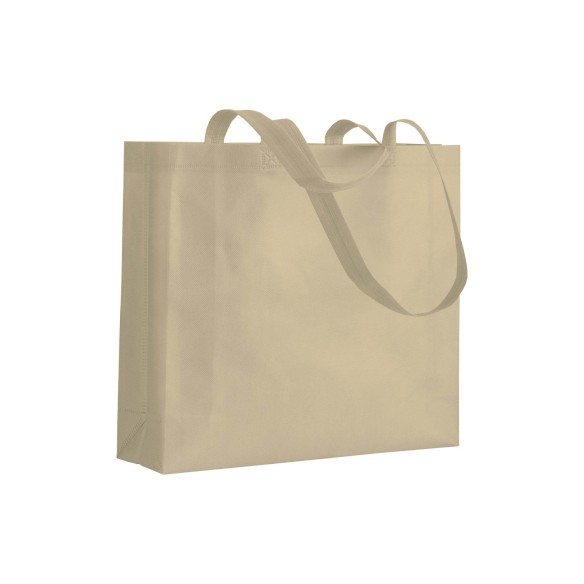Borsa shopper con soffietto in TNT