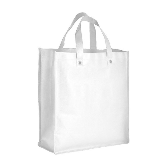 Shopper ripiegabile con soffietto in TNT