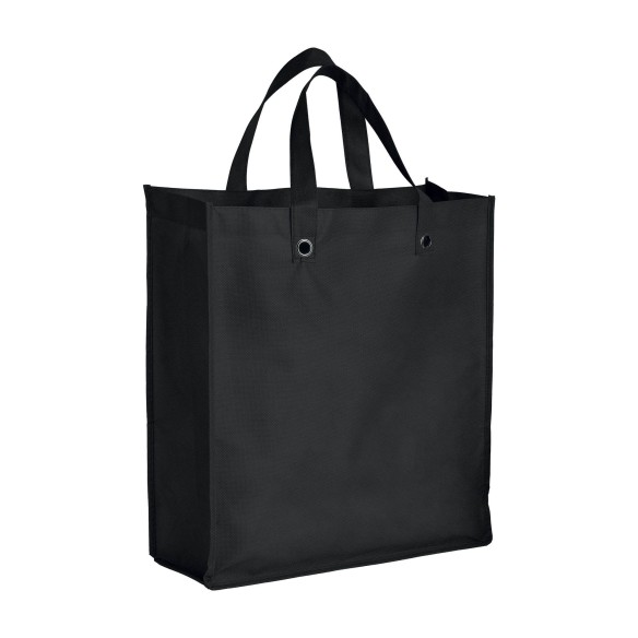Shopper ripiegabile con soffietto in TNT