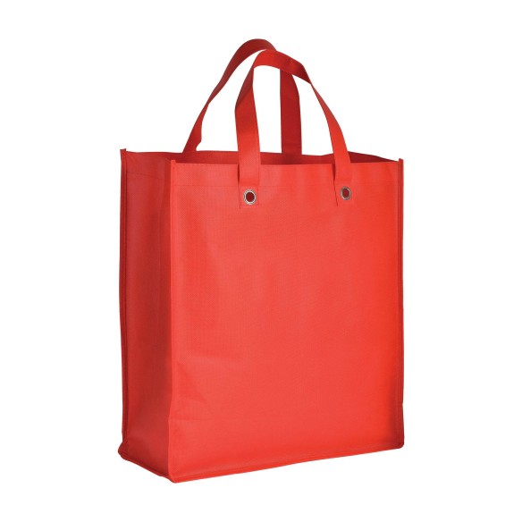 Shopper ripiegabile con soffietto in TNT