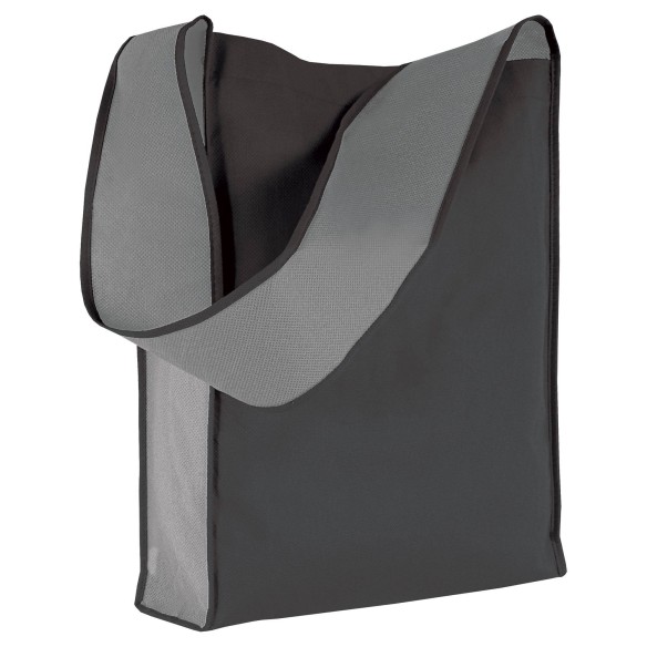 Borsa shopper bicolore in TNT