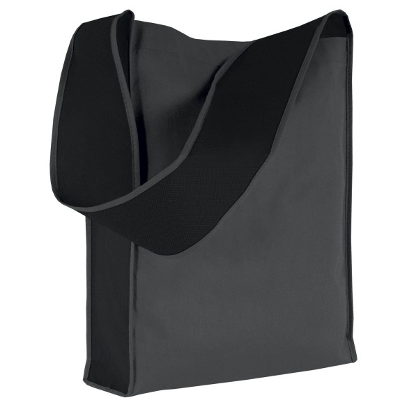 Borsa shopper bicolore in TNT