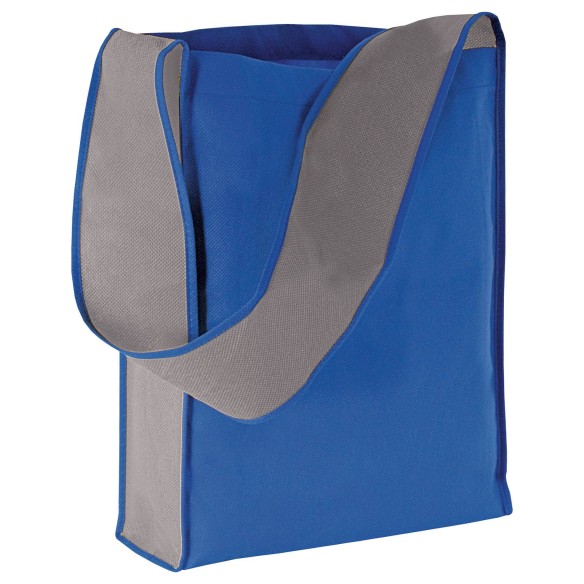 Borsa shopper bicolore in TNT