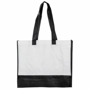 Shopper con soffietto in TNT