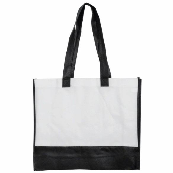 Shopper con soffietto in TNT