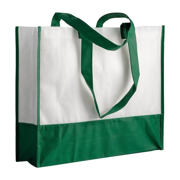 Shopper con soffietto in TNT