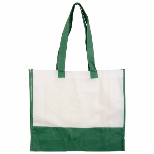 Shopper con soffietto in TNT