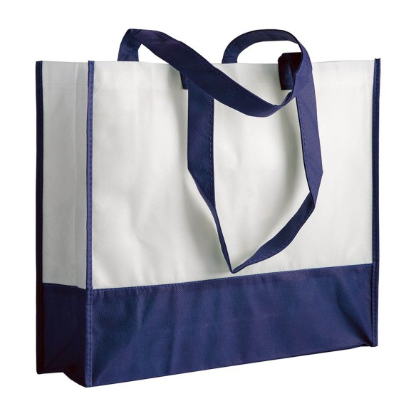 Shopper con soffietto in TNT