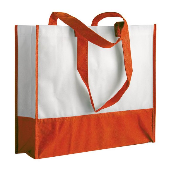 Shopper con soffietto in TNT