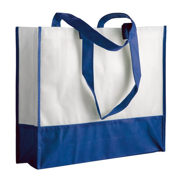 Shopper con soffietto in TNT