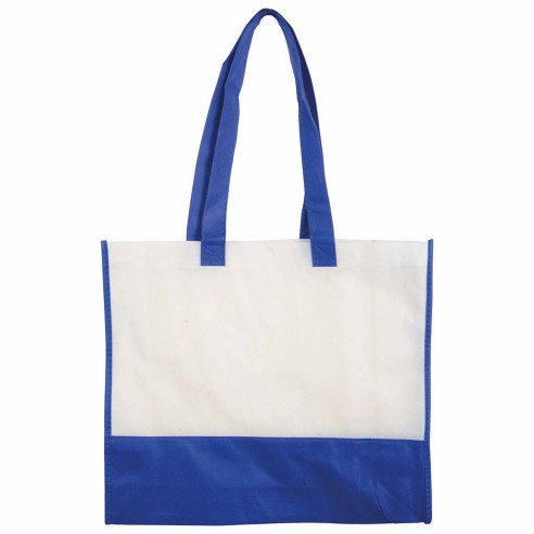 Shopper con soffietto in TNT