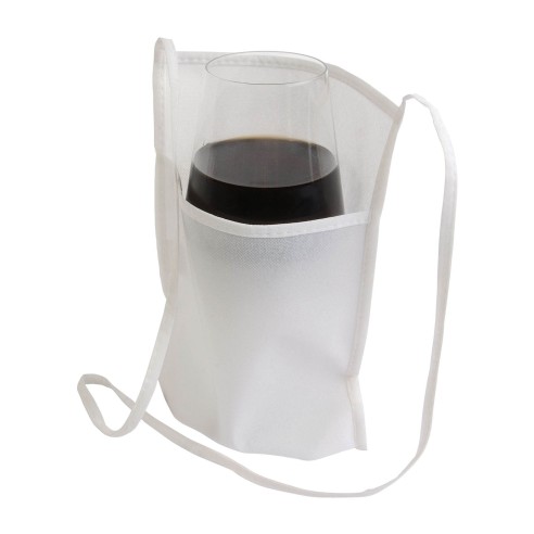 Portabicchiere da degustazione da collo in TNT