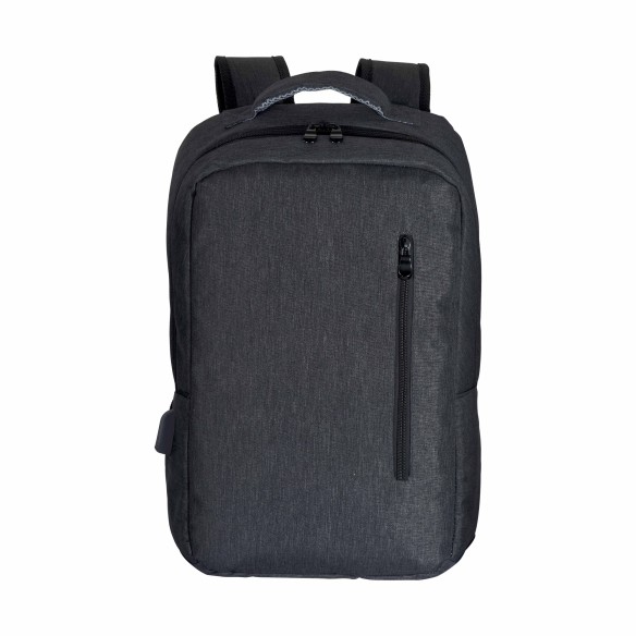Zaino porta PC poliestere two tone con porta USB esterna