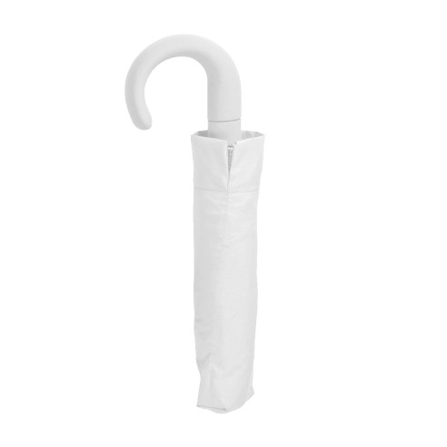 Mini ombrello automatico con manico curvo gommato