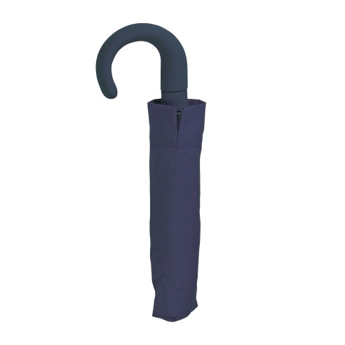 Mini ombrello automatico con manico curvo gommato