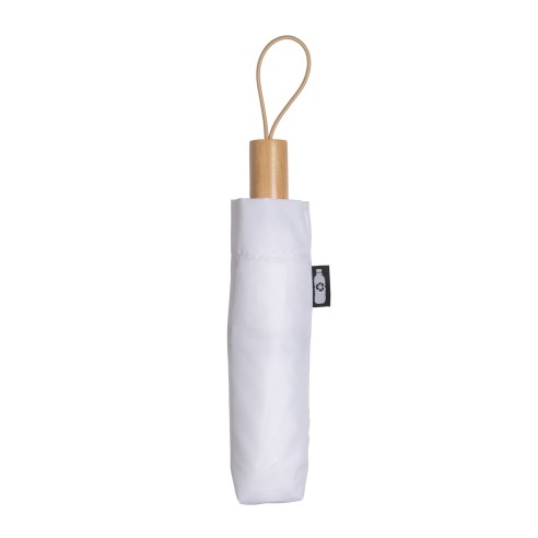 Ombrello manuale in Rpet con manico in legno