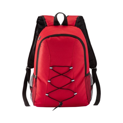 Zaino in poliestere con uscita per cuffie