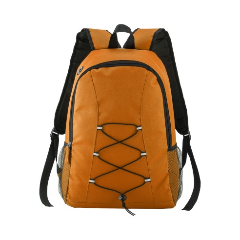 Zaino in poliestere con uscita per cuffie