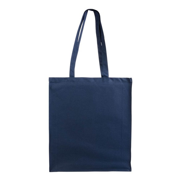 Shopper con soffietto in cotone