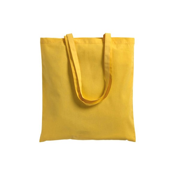 Shopper con soffietto in cotone