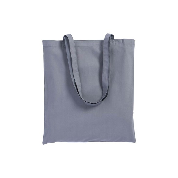 Shopper con soffietto in cotone