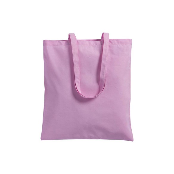 Shopper con soffietto in cotone