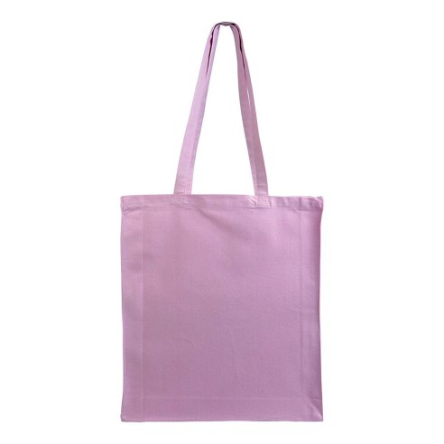 Shopper con soffietto in cotone