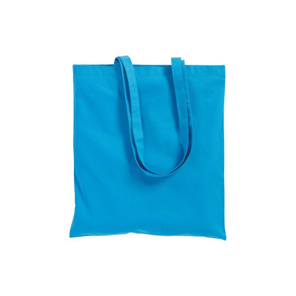 Shopper con soffietto in cotone