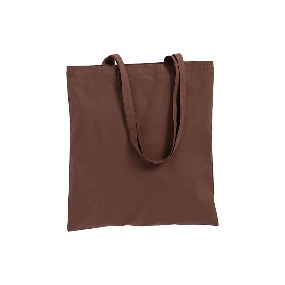 Shopper con soffietto in cotone