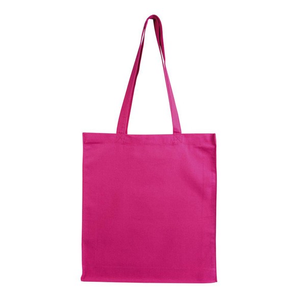 Shopper con soffietto in cotone