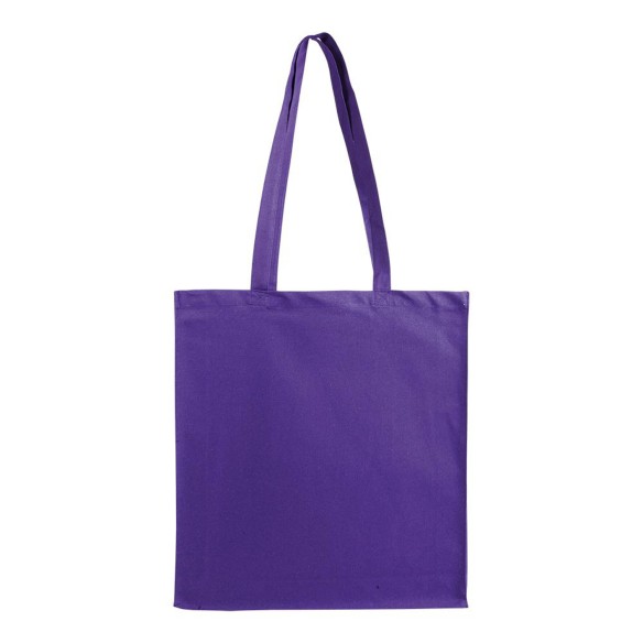 Shopper con soffietto in cotone