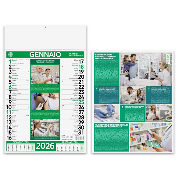 Calendario olandese PA640| Publigest snc