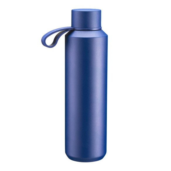 Bottiglia termica in acciaio inossidabile con finitura polverizzata, 600 ml